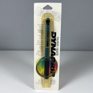 Vintage Paper Mate Dynagrip RT30 Ball Pen Medium Point Blue Ink, Two Heart Japan